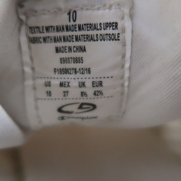 Champion Shoes Womens 10 Athletic Trainers Running Cushion Fit Lightweight White - Picture 15 of 15